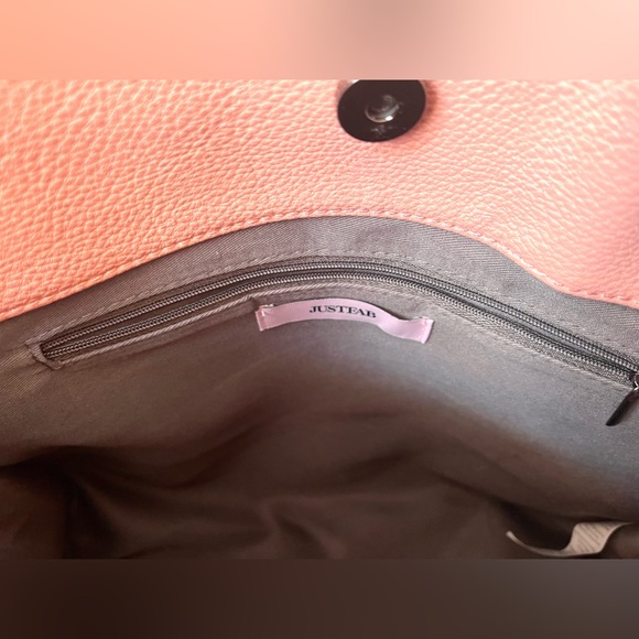 NWT Just Fab Pink Purse - Picture 4 of 9